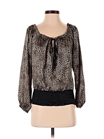 Papaya 3/4 Sleeve Blouse (view 1)
