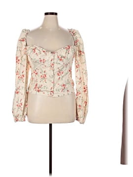 We Wore What Long Sleeve Blouse