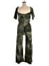 Minette Tie-dye Green Jumpsuit Size XL - photo 2