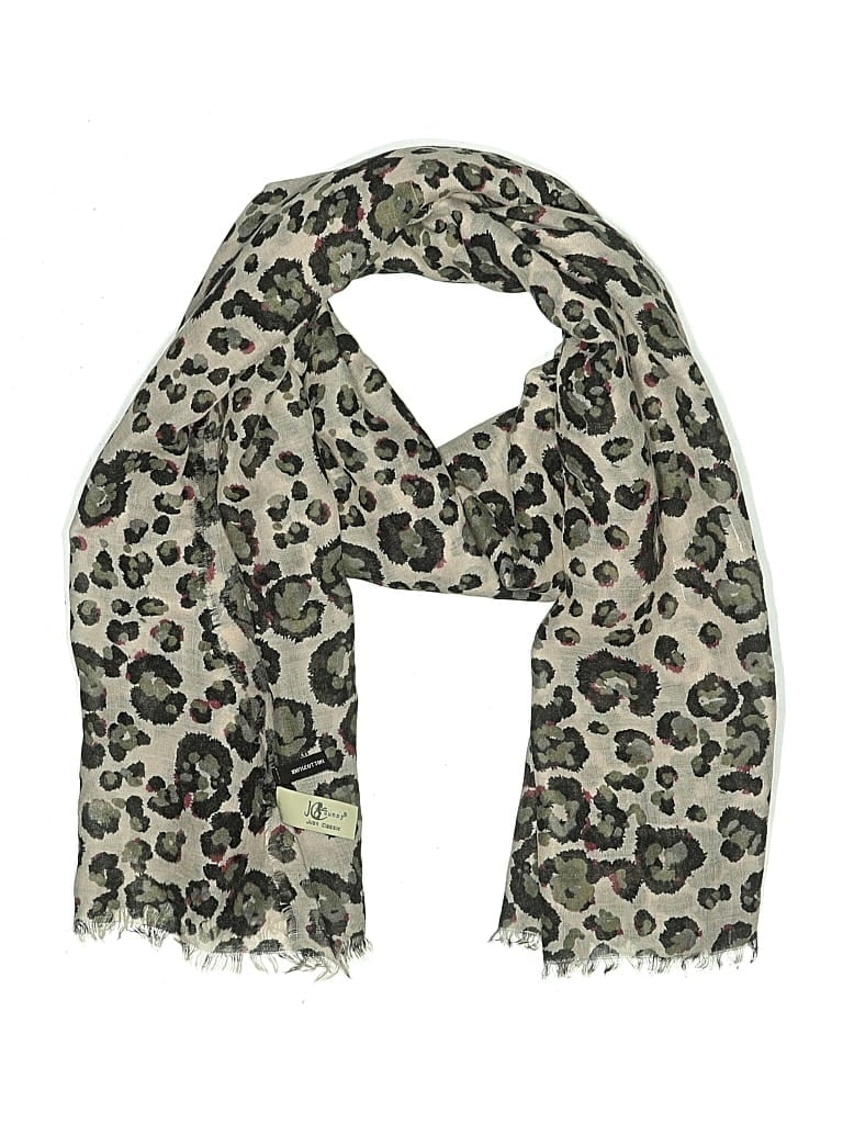 Pre-owned Assorted Brands Scarf In Tan