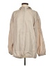 Primark 100% Polyester Solid Ivory Windbreaker Size S - photo 1