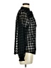 Zara Houndstooth Black Long Sleeve Blouse Size M - photo 4