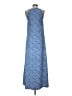 J. McLaughlin Chevron-herringbone Blue Casual Dress Size S - photo 2