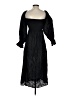 Sleeper 100% Linen Black Casual Dress Size S - photo 2