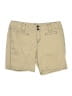 Bebop Chevron-herringbone Tan Khaki Shorts Size 13 - photo 1