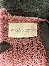 Mia + Tess 100% Polyester Burgundy Pullover Sweater Size M - photo 7