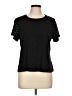 DKNY Black Short Sleeve Top Size L - photo 1