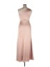 Lovely 100% Polyester Tan Cocktail Dress Size M (estimated) - photo 2