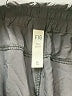 Fig Solid Black Casual Pants Size XL - photo 7