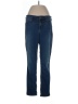 NYDJ Solid Blue Jeans Size 10 - photo 1