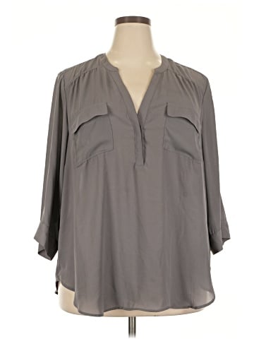 Torrid 3/4 Sleeve Blouse (view 1)