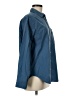 Everlane 100% Cotton Solid Blue Long Sleeve Button-Down Shirt Size 8 - photo 4