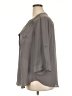 Torrid 100% Polyester Gray 3/4 Sleeve Blouse Size 2X Plus (2) - photo 5