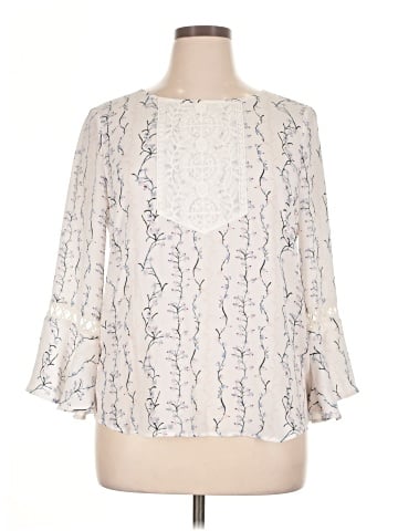 Ivanka Trump 3/4 Sleeve Blouse (view 1)