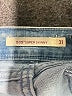 Levi's Solid Blue Jeans Size 31 waist - photo 8