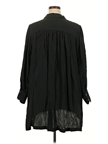 Madewell Relaxed Button-Front Mini Dress (view 2)