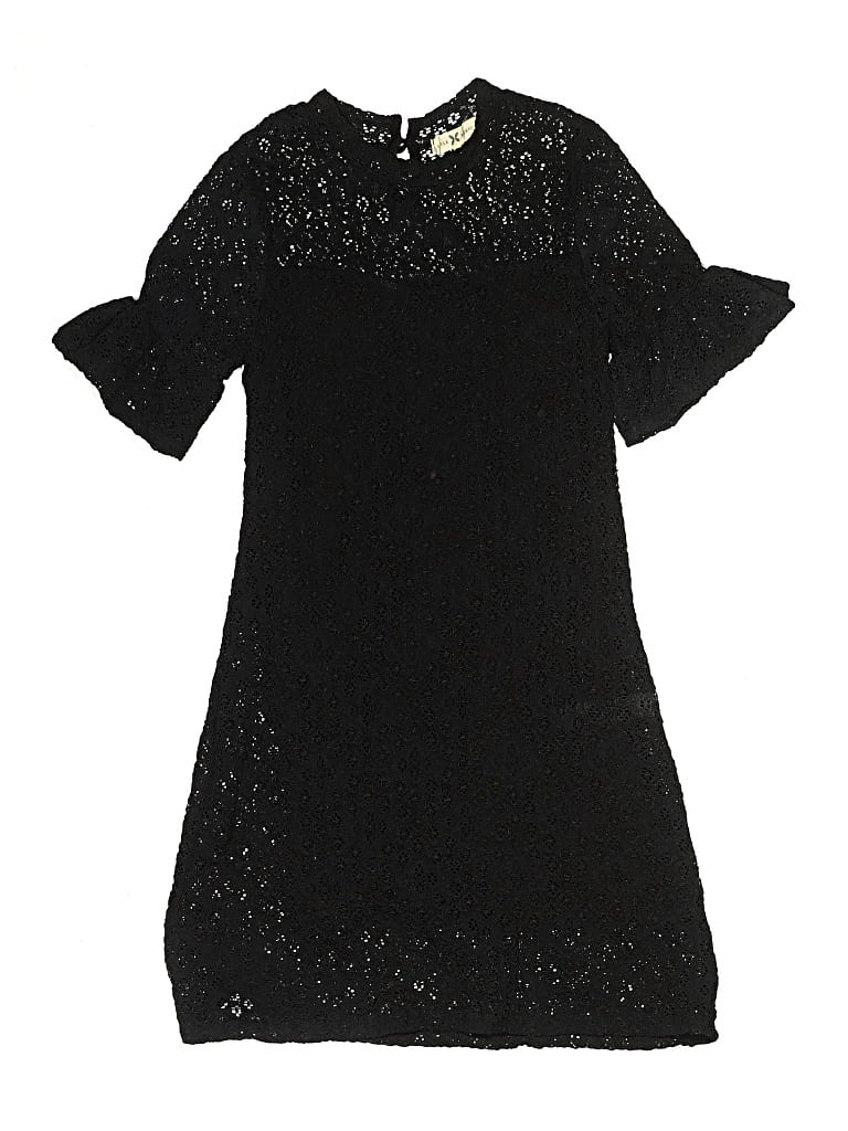 Pre-owned Assorted Brands Kids' Dress In Black