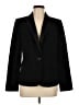Ann Taylor 100% Polyester Black Blazer Size 8 - photo 1