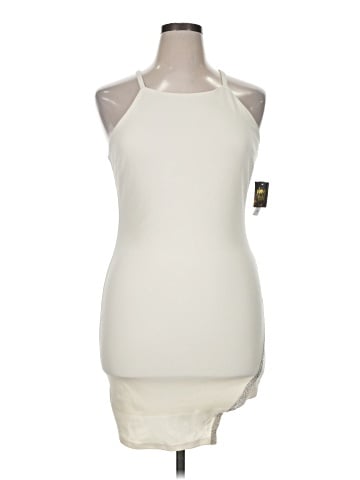 Planet Gold Cocktail Dress (view 1)