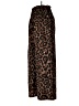 Unbranded 100% Polyester Animal Print Brown Casual Pants Size M - photo 1