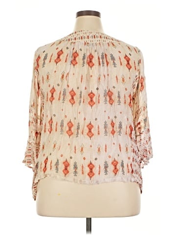 Lucky Brand 3/4 Sleeve Blouse (view 2)