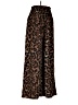 Unbranded 100% Polyester Animal Print Brown Casual Pants Size M - photo 4
