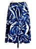 Chico's Graphic Blue Casual Skirt Size L - photo 2