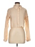 Lush Ivory Long Sleeve Blouse Size M - photo 1