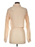 Lush Ivory Long Sleeve Blouse Size M - photo 2