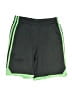 Adidas 100% Polyester Color Block Green Athletic Shorts Size 8 - photo 1