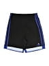 Adidas 100% Polyester Color Block Black Athletic Shorts Size 7 - photo 1