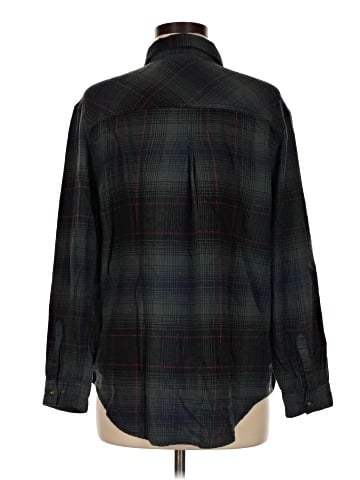 BDG Long Sleeve Button-Down Shirt (view 2)