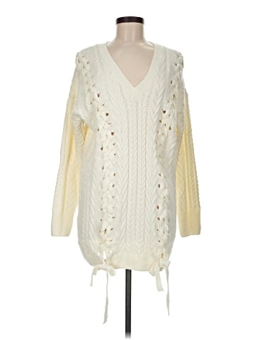 Blue Blush Pullover Sweater (view 1)