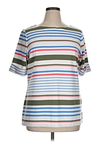 Karen Scott Short Sleeve Top (view 1)