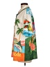 Unbranded 100% Polyester Tropical Tan Short Sleeve Blouse Size M - photo 5