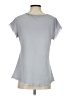 Tempo Paris Gray Short Sleeve Top Size S - photo 2