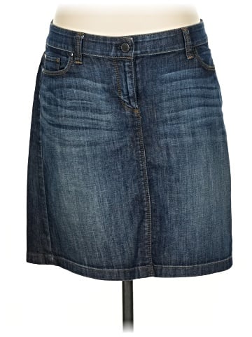 Ann Taylor Denim Skirt (view 1)
