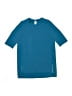 Ivivva Teal Rash Guard Size 10 - photo 1
