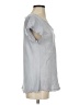Tempo Paris Gray Short Sleeve Top Size S - photo 4