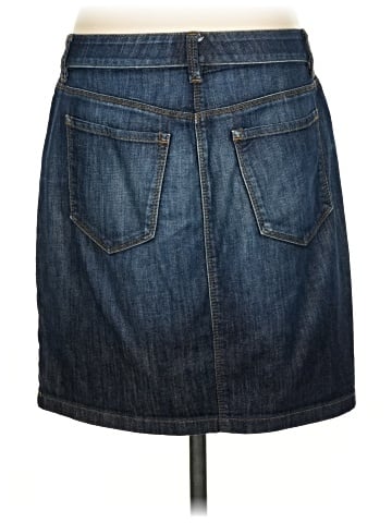 Ann Taylor Denim Skirt (view 2)