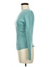 Nic + Zoe Teal Pullover Sweater Size M - photo 5