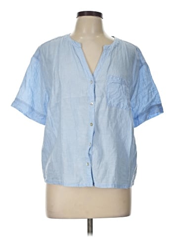 C&C California Short Sleeve Blouse (view 1)