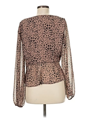 Lulus Long Sleeve Blouse (view 2)