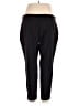 Anne Klein Solid Black Active Pants Size XL - photo 2