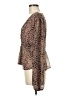 Lulus 100% Polyester Brown Long Sleeve Blouse Size M - photo 5