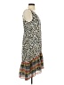 CAbi 100% Polyester Print Ivory Casual Dress Size XS - photo 4