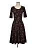 Lularoe Paisley Black Cocktail Dress Size S - photo 1