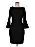 Calvin Klein 100% Polyester Solid Black Cocktail Dress Size 6 - photo 1