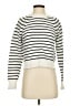 French Connection Stripes White Pullover Sweater Size S - photo 1