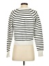 French Connection Stripes White Pullover Sweater Size S - photo 2